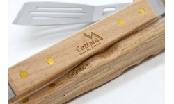 Zestaw przyborów do grilla Cattara Wood, 3 szt.