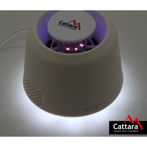 Lampa USB 5V z pułapką na owady na podczerwień Cattara, stołowa wewnętrzna