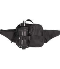 BLACK FANNY PACK WITH BOTTLE