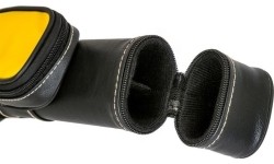 Twardy futerał na kije bilardowe, TO11-2, żółto-czarny, 1/1, 85 cm