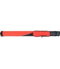 Twarde etui na kij bilardowy TO11-2, czerwono-czarne, 1/1, 85 cm