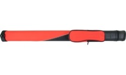 Twarde etui na kij bilardowy TO11-2, czerwono-czarne, 1/1, 85 cm