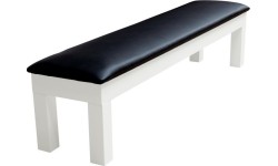 Stół bilardowy / stół do jadalni, Rasson Penelope II, błyszcząca biel z pokrowcem na stół, 7 stóp, obrus klubowy żół