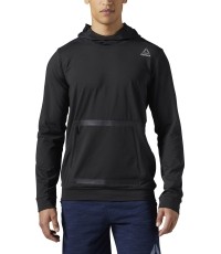 Reebok Džemperis Hexawarm Pullover Hoodie Black