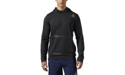 Reebok Džemperis Hexawarm Pullover Hoodie Black