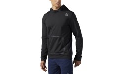 Reebok Džemperis Hexawarm Pullover Hoodie Black