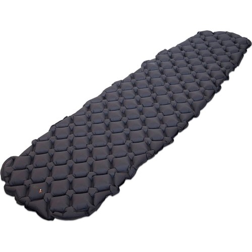 Mata dmuchana Yate Scout, 185x55x5,5 cm, szara