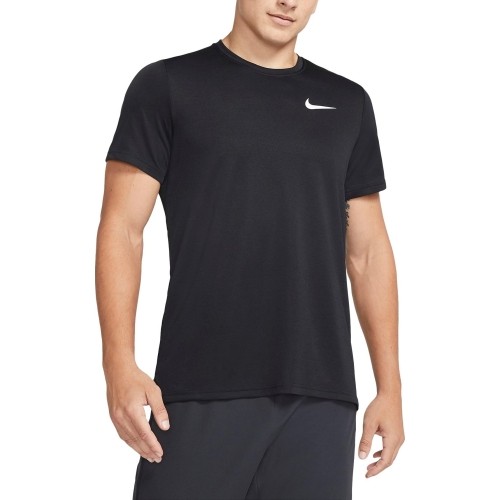 Koszulka męska Nike Dri-FIT Superset z krótkim rękawem, czarna
