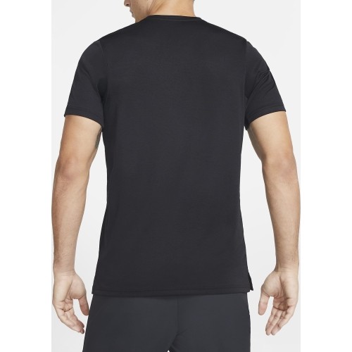 Koszulka męska Nike Dri-FIT Superset z krótkim rękawem, czarna