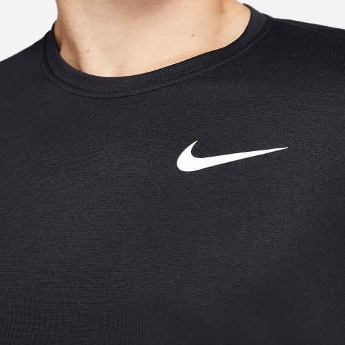 Koszulka męska Nike Dri-FIT Superset z krótkim rękawem, czarna