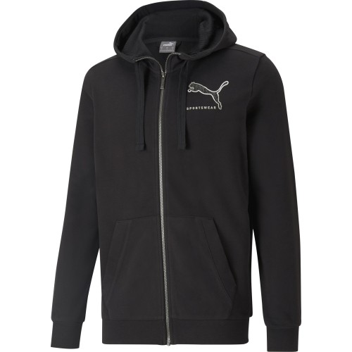 Bluza męska Puma Athletics Hoodie Black 585761 01