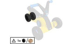 Tylne koło Berg Go² Sparx Yellow