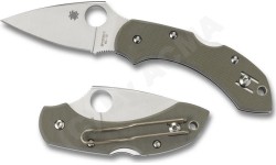 Nóż składany Spyderco C28GPFG Dragonfly, zielony