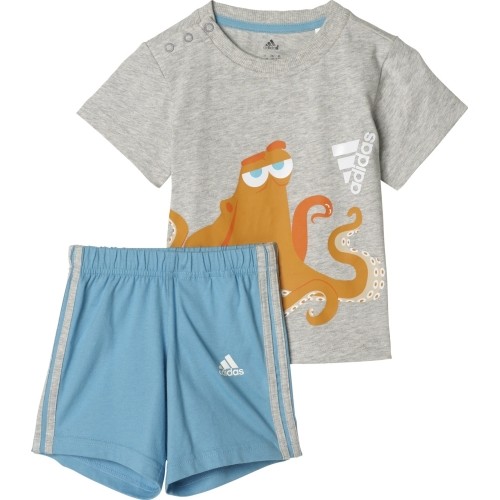 Dres dziecięcy Adidas INF DY HANKSSET Grey AY6034