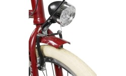 Dviratis AZIMUT Vintage 26" 3-biegowy 2023 bordowo-kremowy błyszczący