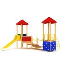 Drewniany plac zabaw dla dzieci Model 05-A