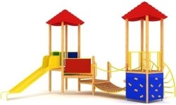 Drewniany plac zabaw dla dzieci Model 05-A