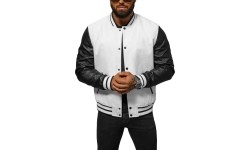 J.Style Odinė Striukė Vyrams Black White 11Z8068