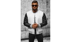 J.Style Odinė Striukė Vyrams Black White 11Z8068