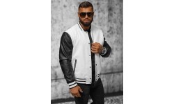 J.Style Odinė Striukė Vyrams Black White 11Z8068