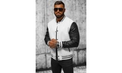 J.Style Odinė Striukė Vyrams Black White 11Z8068