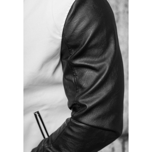 J.Style Odinė Striukė Vyrams Black White 11Z8068