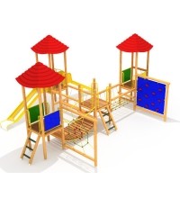 Drewniany plac zabaw dla dzieci Model 0505A