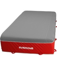 Blok do lądowania – duża mata komfortowa – pokrowiec z PVC i dżerseju – 350 x 200 x 65 cm