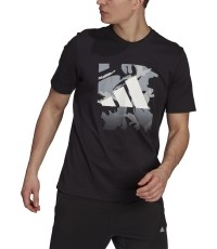 Adidas Marškinėliai Vyrams Camo Bos Tee Black