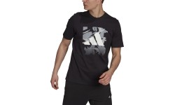 Adidas Marškinėliai Vyrams Camo Bos Tee Black