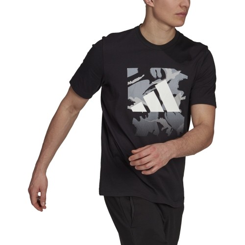 Adidas Marškinėliai Vyrams Camo Bos Tee Black