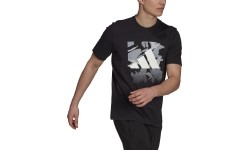 Adidas Marškinėliai Vyrams Camo Bos Tee Black