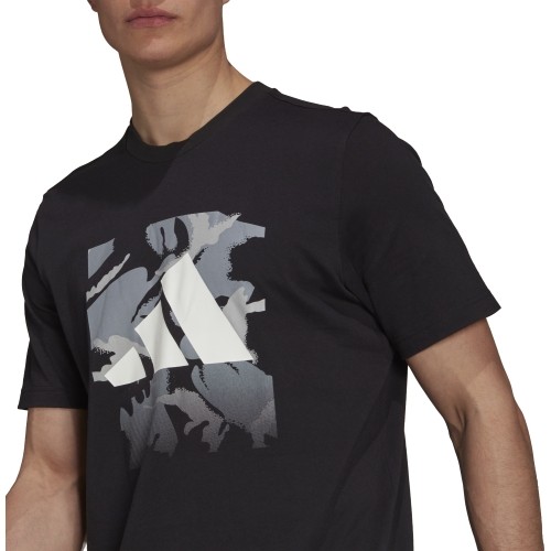 Adidas Marškinėliai Vyrams Camo Bos Tee Black