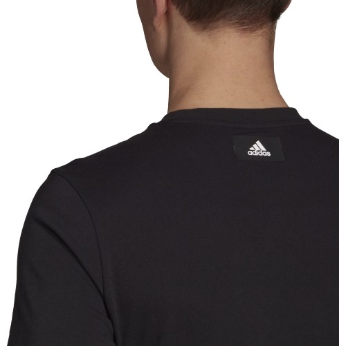 Adidas Marškinėliai Vyrams Camo Bos Tee Black