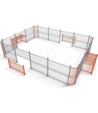 Bramka piłkarska Inter-Play 3 (9x7 m)