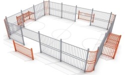 Bramka piłkarska Inter-Play 3 (9x7 m)