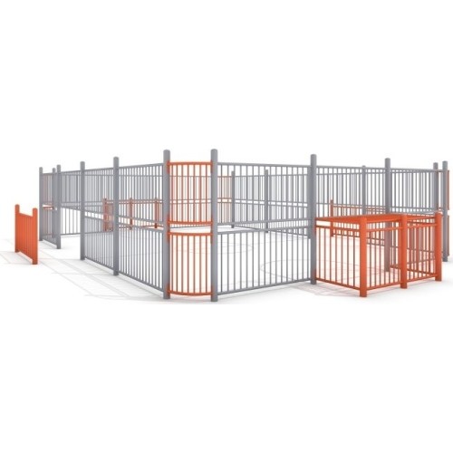 Bramka piłkarska Inter-Play 3 (9x7 m)