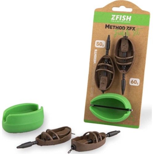 Zestaw Method Feeder ZFISH ZFX 50, 60 g + forma