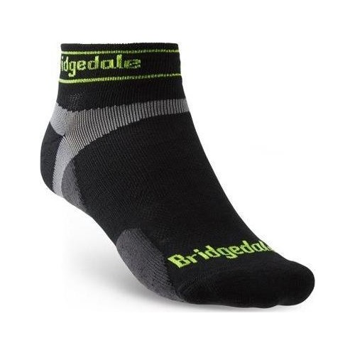 Skarpety Bridgedale TrailRun Merino Low Socks, czarne