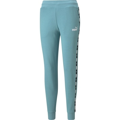 Spodnie damskie Puma Power Tape, turkusowe, 847120 61
