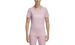Koszulka damska Adidas W D2m Lo Tee Pink DU2081