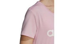 Koszulka damska Adidas W D2m Lo Tee Pink DU2081