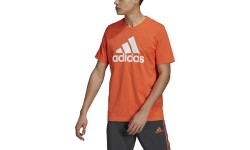 Koszulka męska Adidas M Bl Sj T, pomarańczowa GK9131
