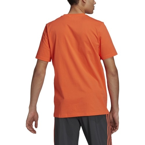 Koszulka męska Adidas M Bl Sj T, pomarańczowa GK9131