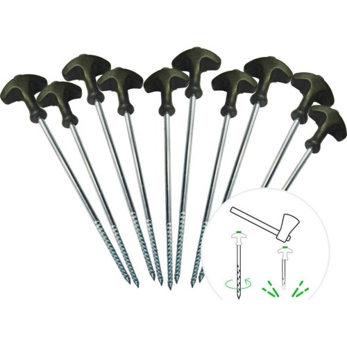 ZFISH Bivvy Peg Set 25cm/10szt