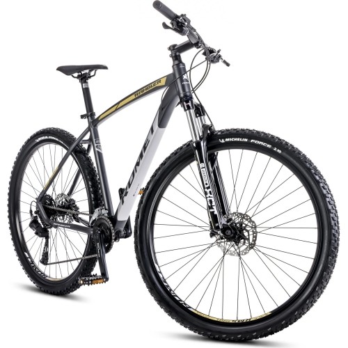Dviratis Romet Rambler R9.4 CS 2024 grafitowo-złoty