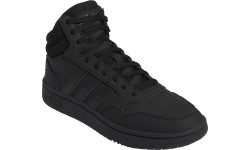 Adidas Shoes Men Hoops 3.0 Mid Black GV6683