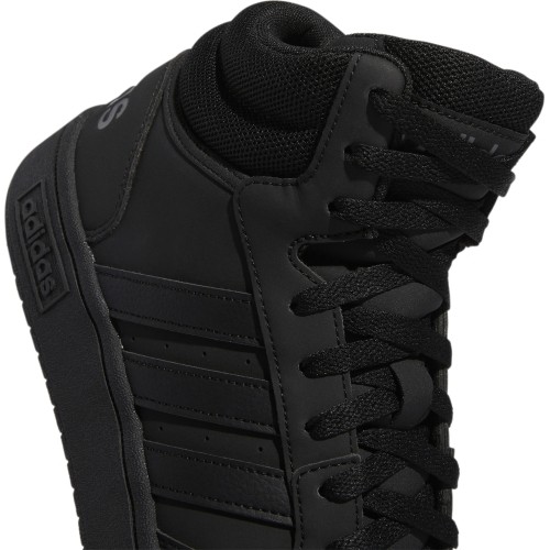 Adidas Shoes Men Hoops 3.0 Mid Black GV6683