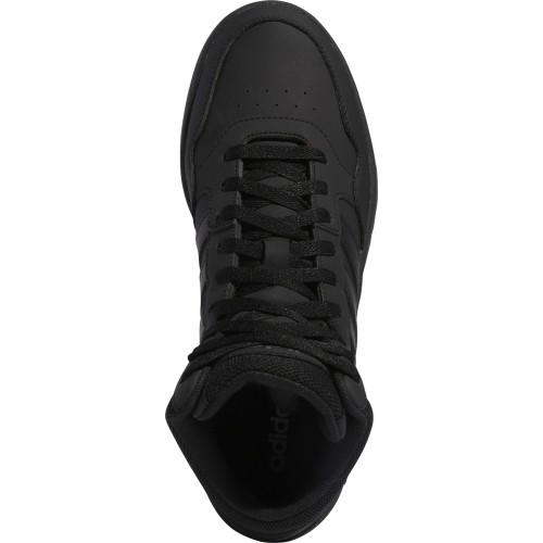Adidas Shoes Men Hoops 3.0 Mid Black GV6683