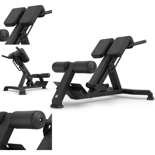 Ławka rzymska Marbo MP-L212 2.0, profesjonalna, czarny